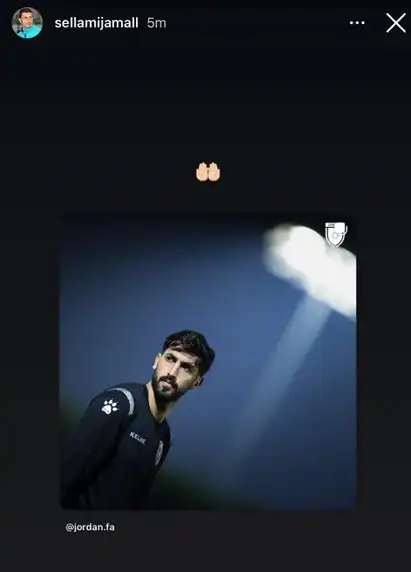 رد فعل جمال السلامي بعد إصابة يزن النعيمات