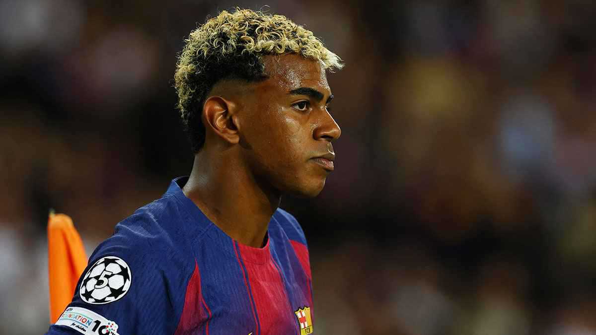 رد فعل "مثير" من لامين يامال بعد أنباء التمرد (صورة)