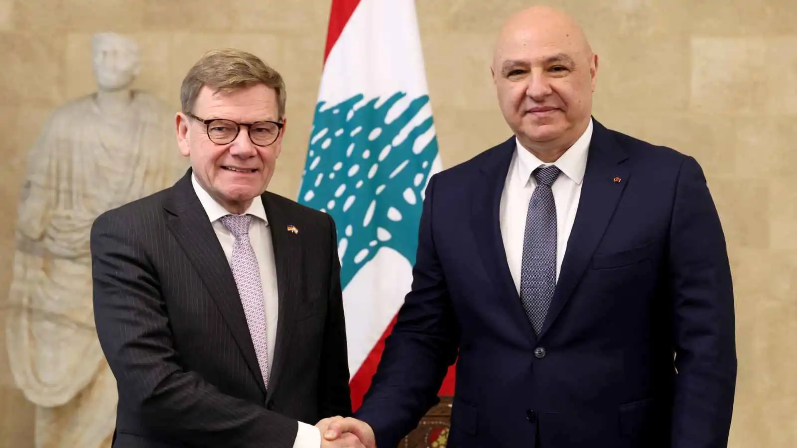 ماذا طلب الرئيس اللبناني من وزير الخارجية الألماني؟