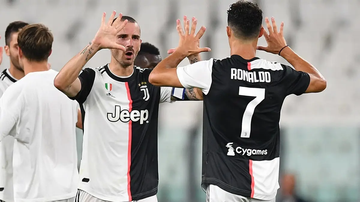 بونوتشي: وجود كريستيانو رونالدو أثر على يوفنتوس بالسلب