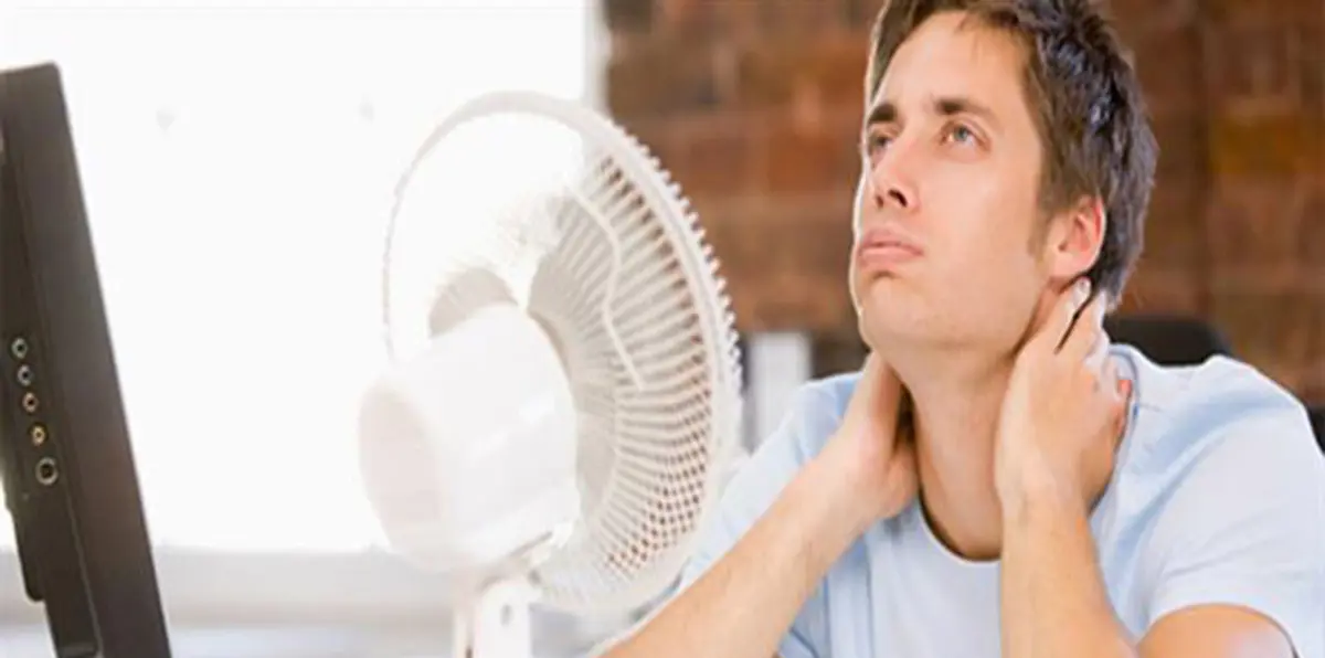 درجة الحرارة المثالية في العمل