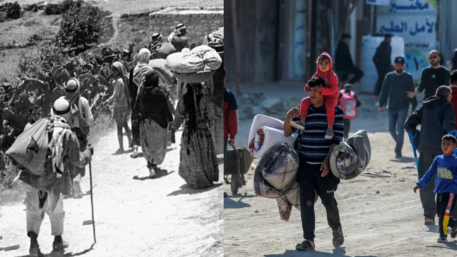 بين الماضي والحاضر.. حرب غزة تعيد فتح جرح النكبة الفلسطينية