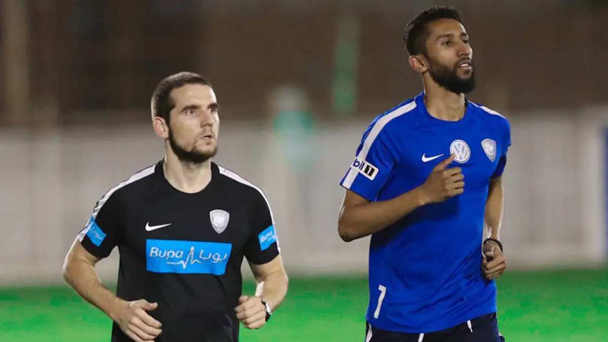 تشخيص إصابة سلمان الفرج نجم نادي الهلال السعودي