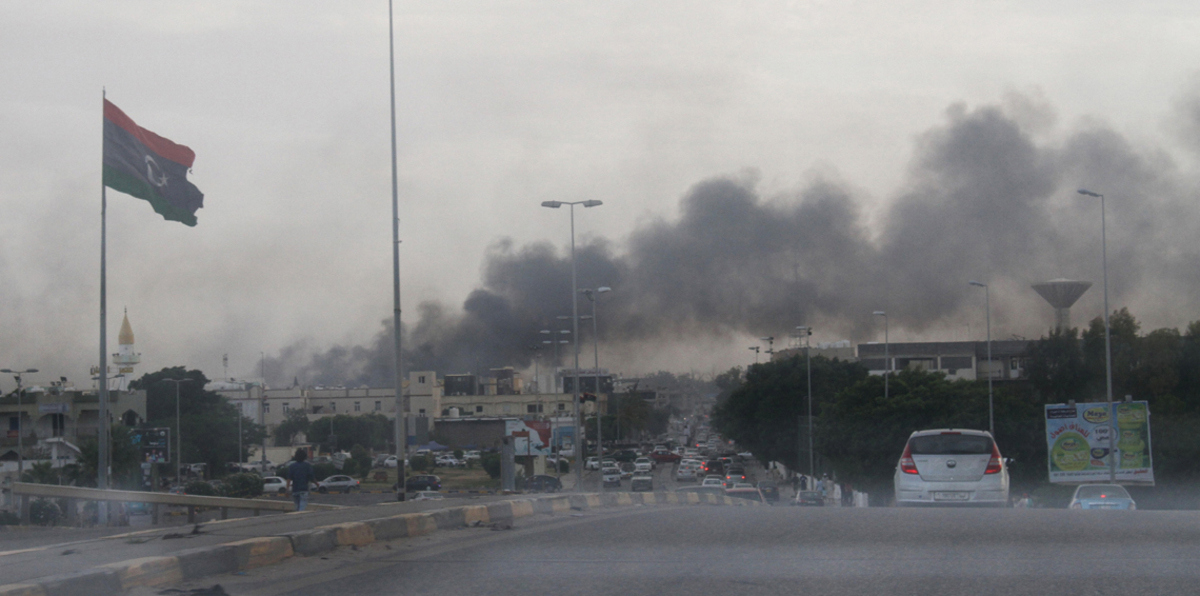 قوات الوفاق تسيطر على مطار طرابلس