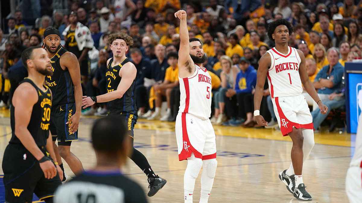 NBA.. روكتس يفرض مباراة سابعة على وريورز في دوري كرة السلة الأمريكي