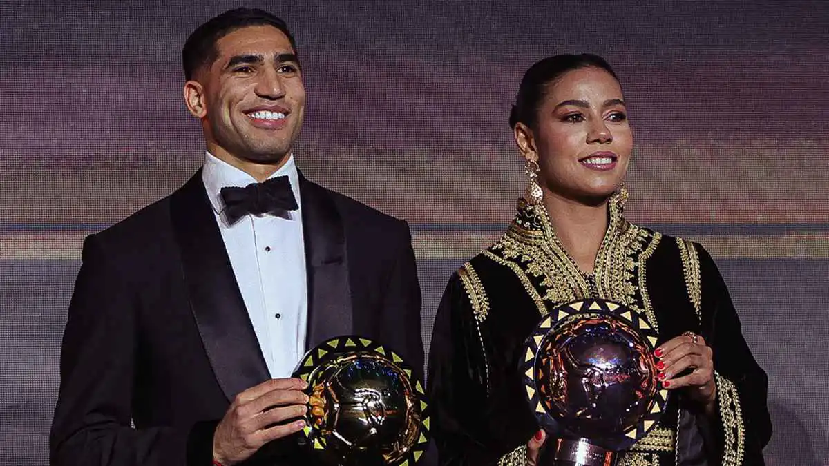 أحبك أخي.. رد فعل مبابي بعد فوز أشرف حكيمي بالكرة الذهبية الإفريقية