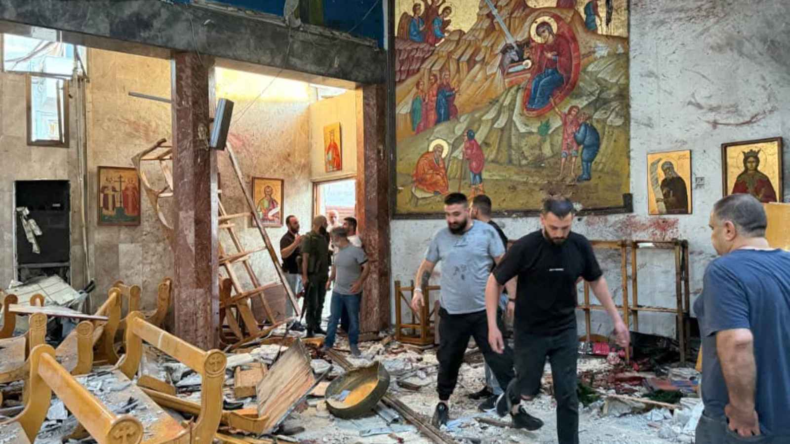 سوريا.. شهود عيان يروون تفاصيل تفجير كنيسة "مار إلياس"