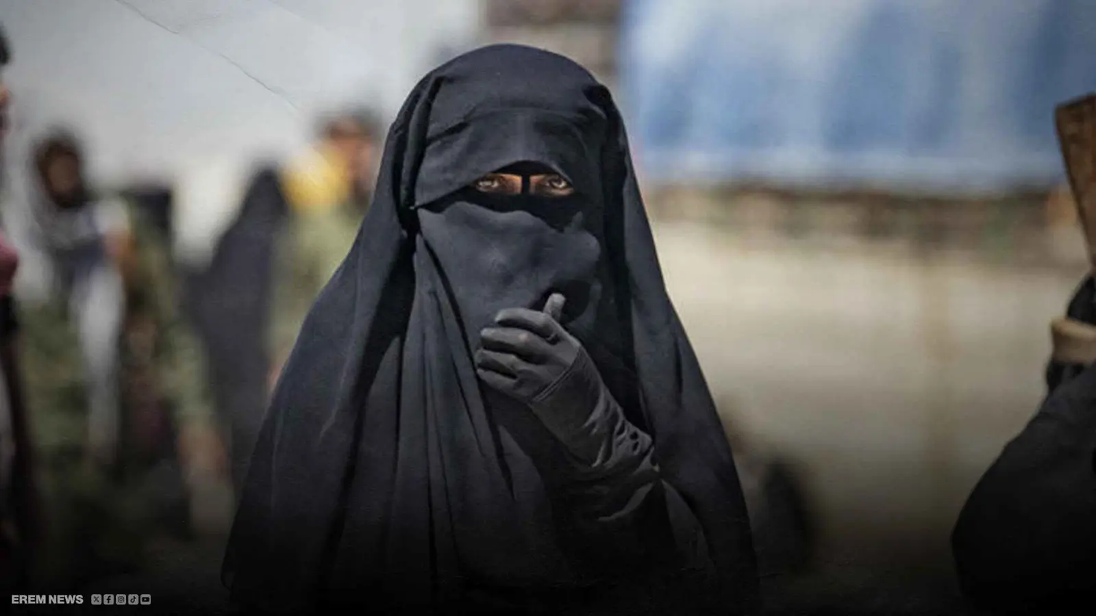 إحدى نساء داعش