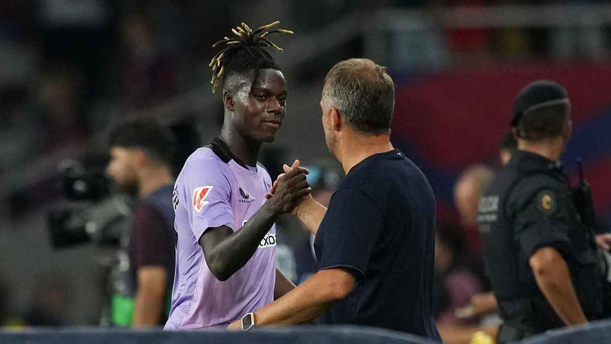 رد فعل فليك بعد فشل انضمام نيكو ويليامز إلى برشلونة