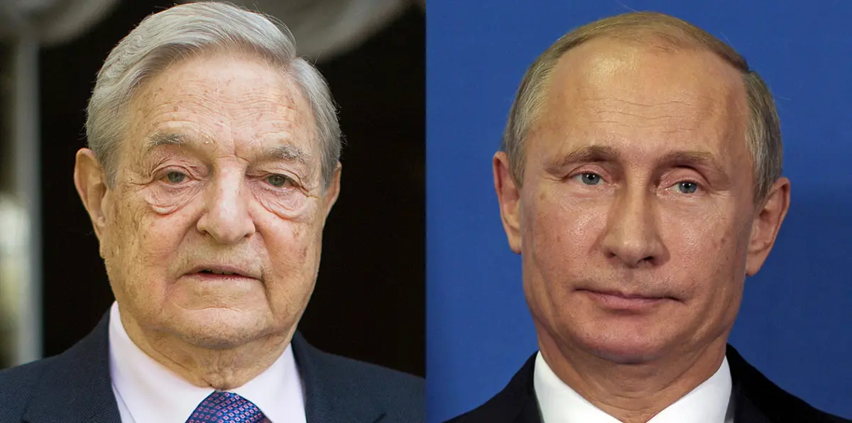 بوتين: سوروس يقود الولايات المتحدة إلى الحرب الأهلية