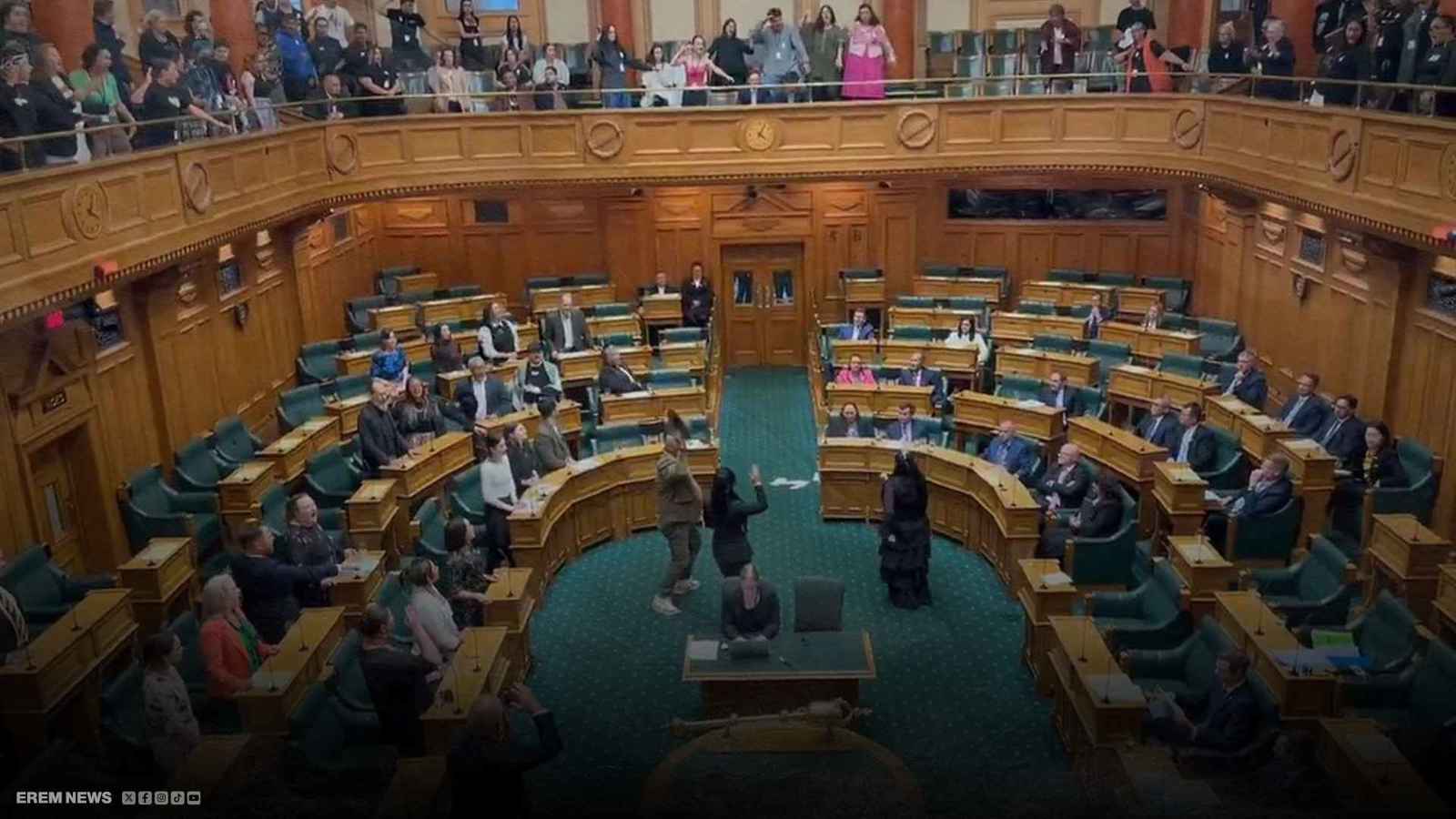 أشبه بروبوتات تصرخ.. برلمانيون في نيوزيلندا يعترضون على قرار برقصة "الهاكا"