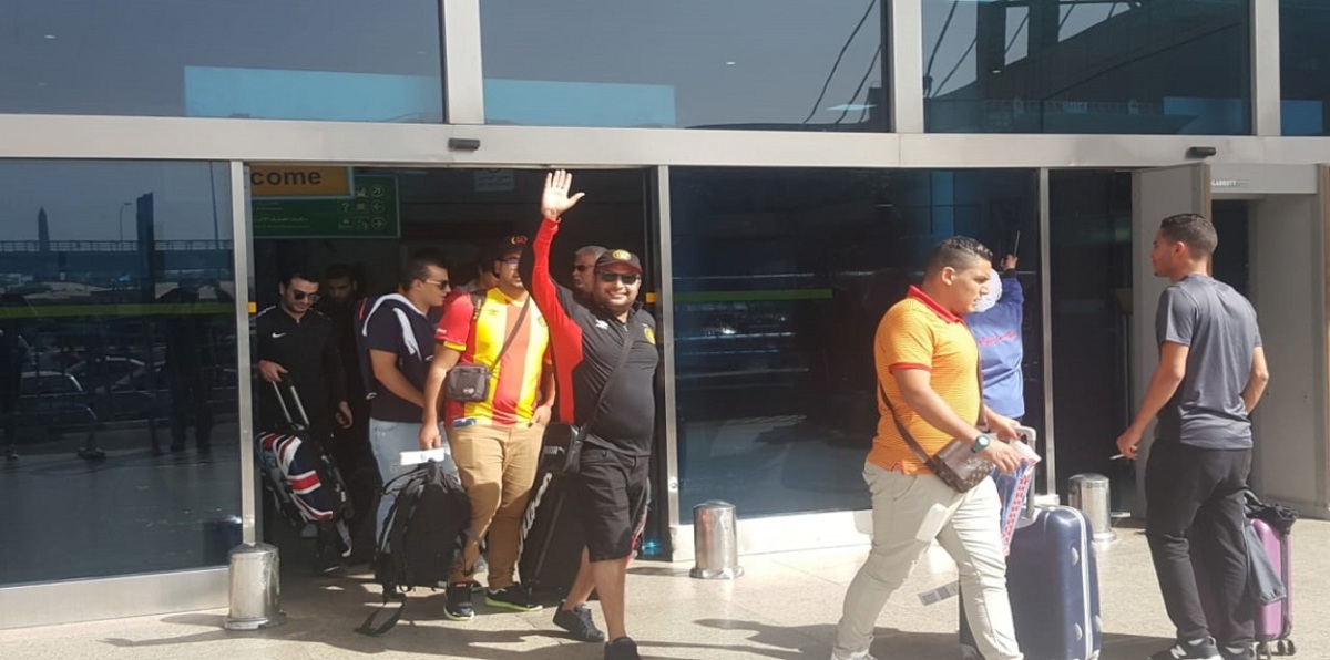 مباراة الأهلي والترجي.. 900 مشجع يؤازرون الفريق التونسي والشرطة تؤمّن خروجهم من المطار