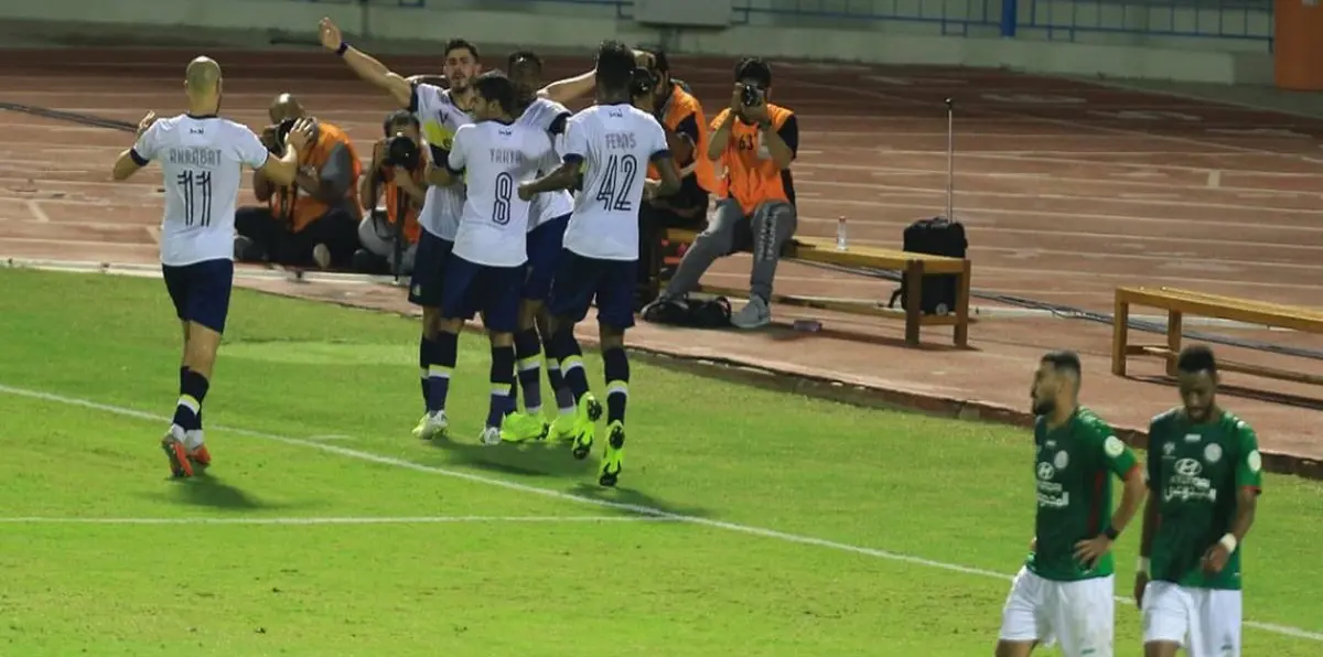 أهداف مباراة النصر والاتفاق.. 2/1 للعالمي (فيديو)