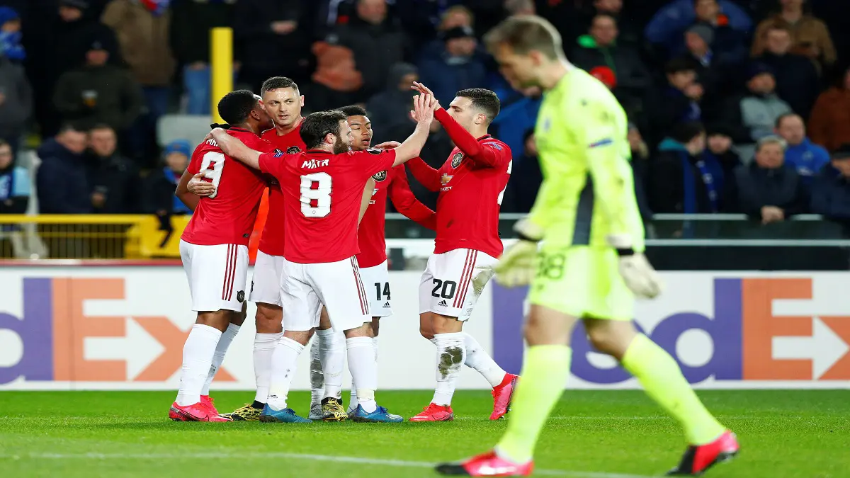 الدوري الأوروبي.. مانشستر يونايتد يتعادل مع كلوب البلجيكي وإنتر ميلان يتجاوز لودجوريتس البلغاري (فيديو)