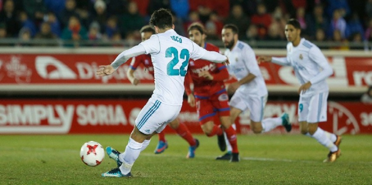 ريال مدريد يضع قدمًا في دور الـ8 بكأس ملك إسبانيا بالفوز على "نومانسيا" (فيديو)