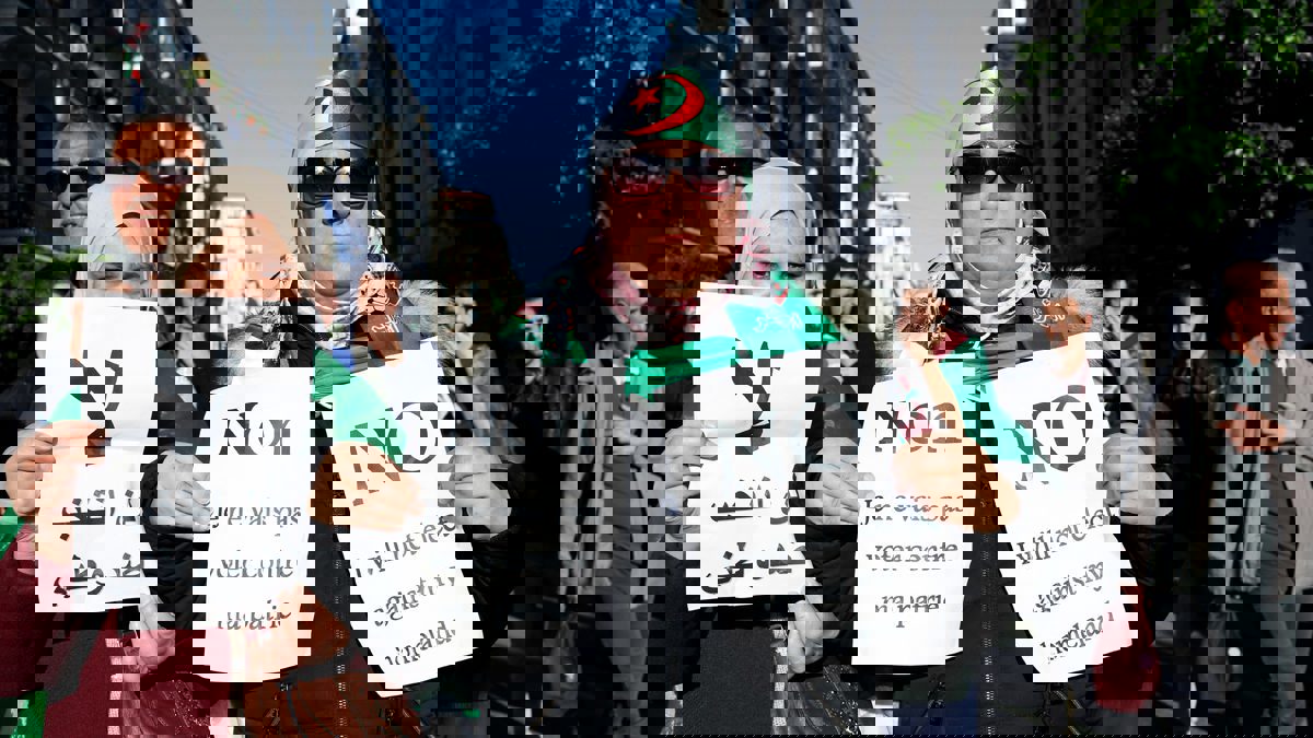 نهاية حملة انتخابية صعبة على المرشحين لخلافة بوتفليقة في الجزائر‎