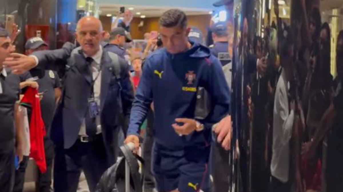 استقبال حافل لكريستيانو رونالدو في أرمينيا (فيديو)