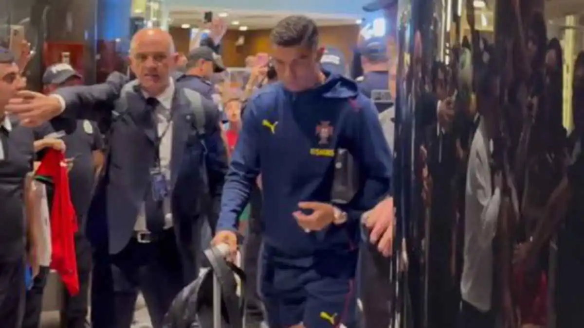 استقبال حافل لكريستيانو رونالدو في أرمينيا (فيديو)