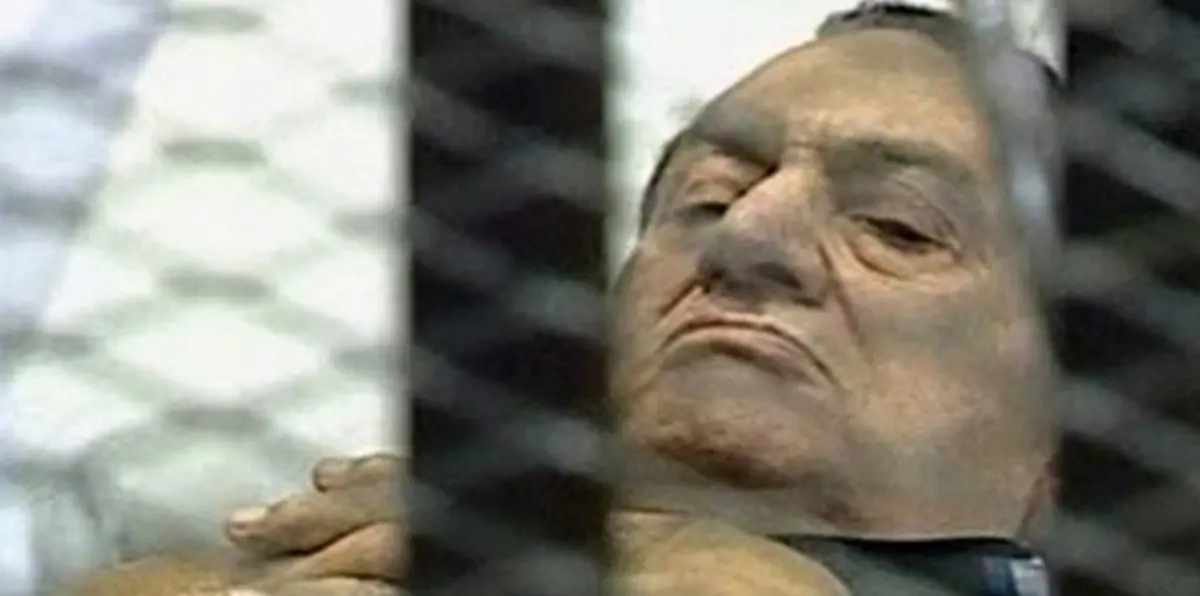 إصابة حسني مبارك بجلطة في القلب