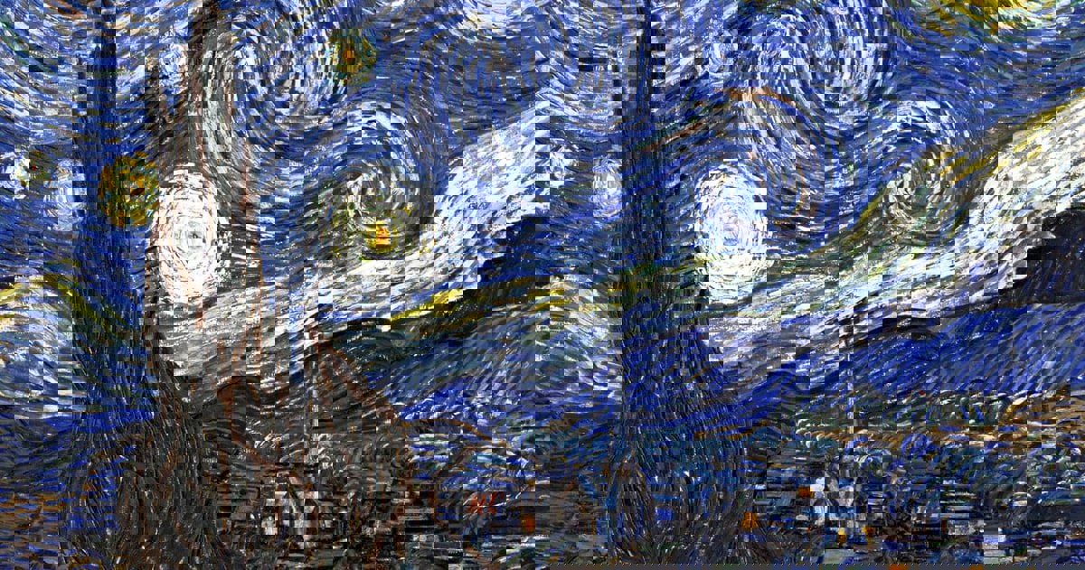 اضطراب يخترق السكون في "ليلة النجوم" لفان جوخ