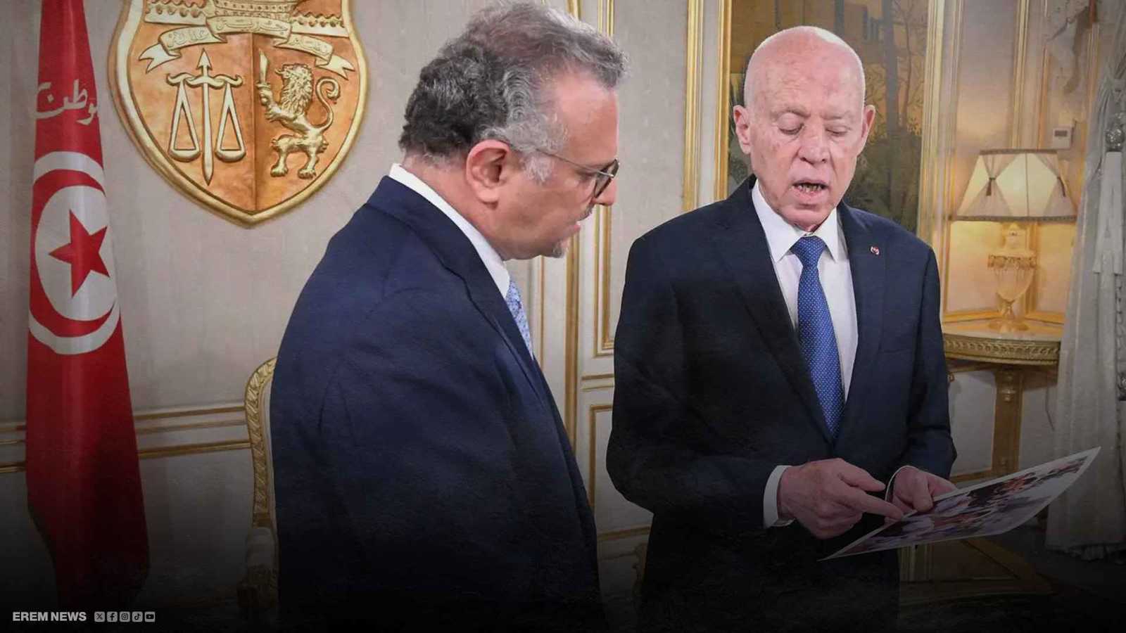 قيس سعيد يواجه مستشار ترامب بصور "جوعى غزة"