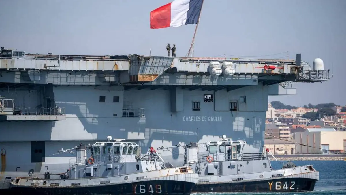 فرنسا .. 1046 إصابة بـ"كورونا" على متن حاملة الطائرات "شارل ديغول"‎