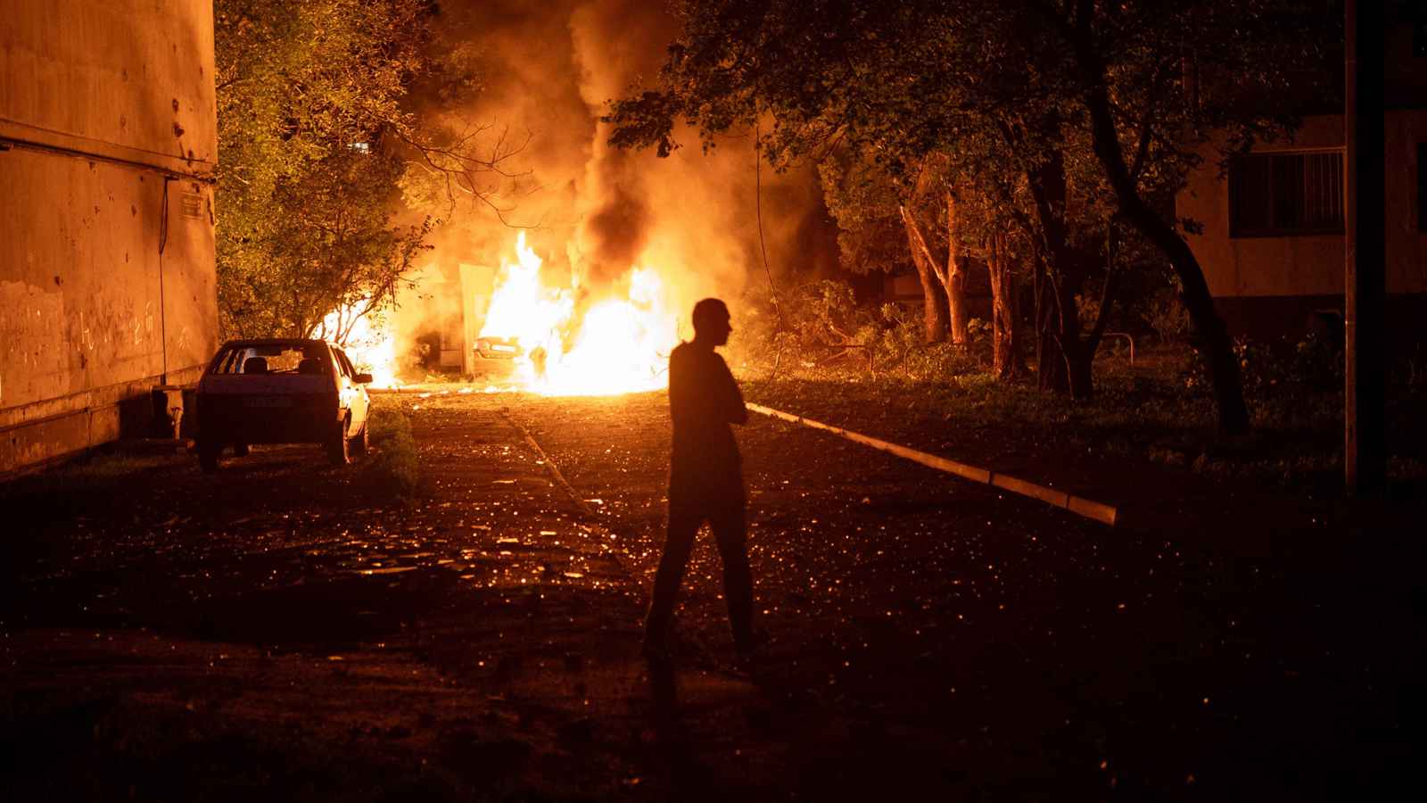 موسكو ترد.. هجوم روسي بالصواريخ والمسيرات الانتحارية على كييف