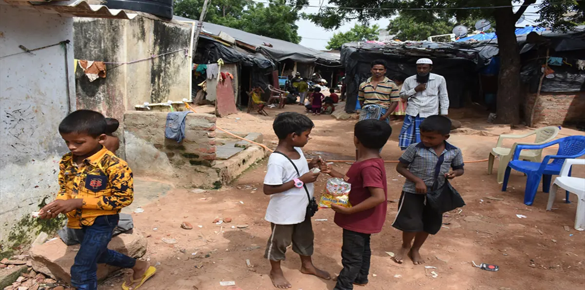 لاجئو الروهينغا في مخيمات الهند.. فرار من القتل إلى الموت البطيء (صور)