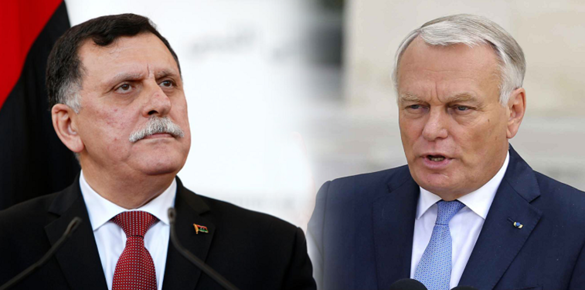 فرنسا تدعو السرّاج لإيجاد تسوية مع برلمان طبرق واللواء حفتر