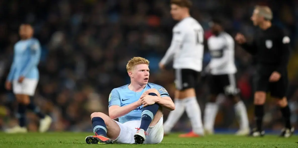 عودة دي بروين للملاعب تتعرض لانتكاسة جديدة