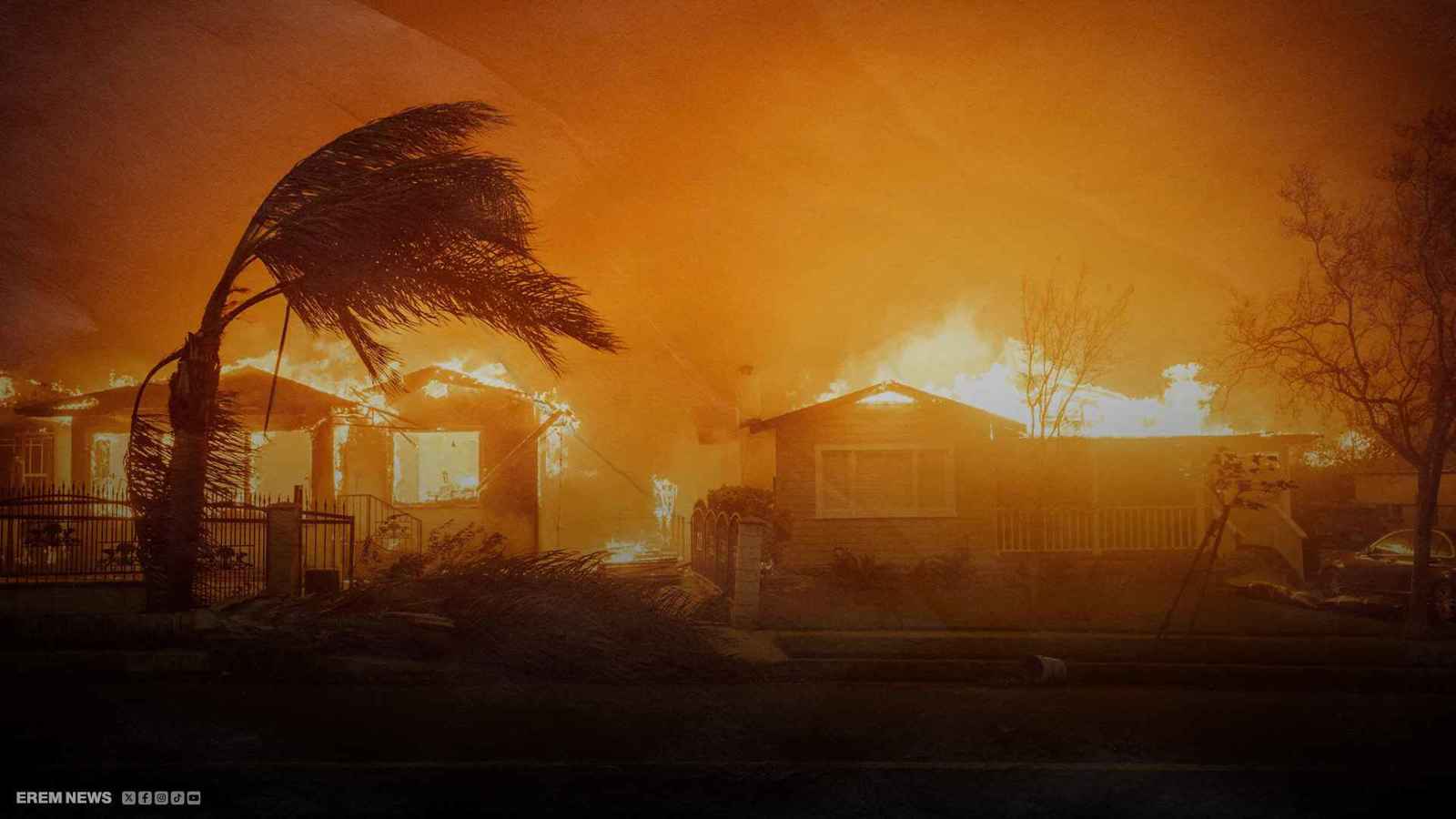 لوس أنجلوس تحترق.. أوامر إخلاء فورية وكهرباء معطوبة