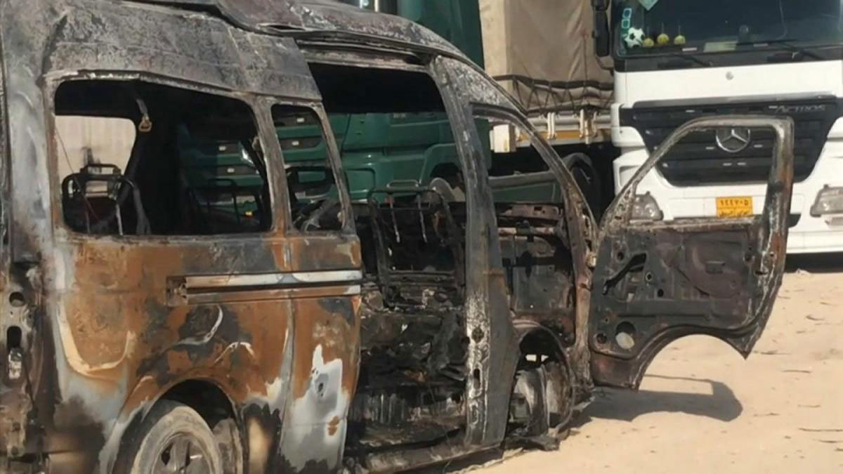 داعش يعلن مسؤوليته عن مقتل 12 شخصًا بتفجير حافلة في كربلاء العراقية