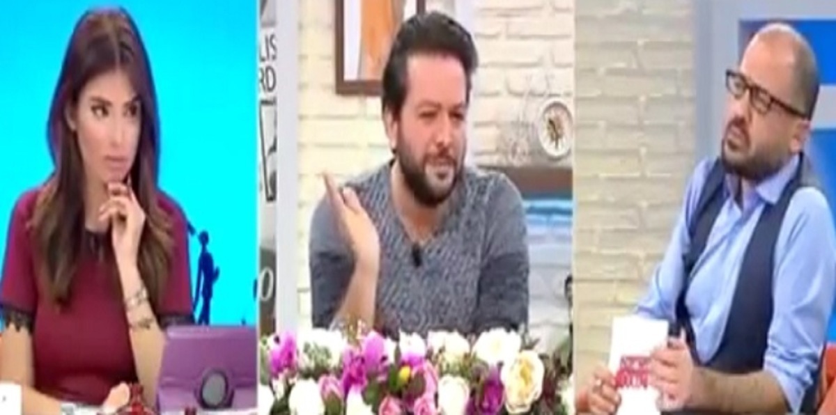 بالفيديو.. الفنان التركي نهاد دوغان يبكي على الهواء ويغادر الاستوديو بسبب حلب