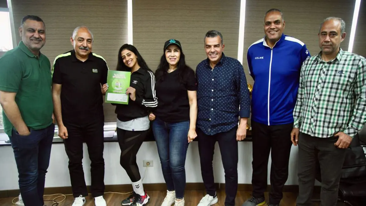 هناء حمزة قد تُشطب من النادي الأهلي المصري