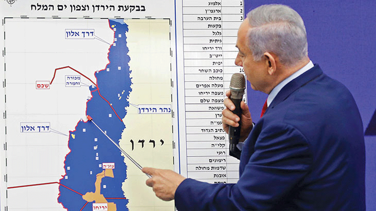 نتنياهو يكشف عن أول إجراء لتطبيق السيادة على غور الأردن وشمال البحر الميت‎