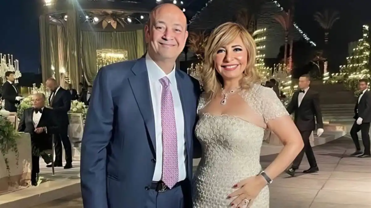 عمرو أديب يرد على جدل طلاقه من لميس الحديدي