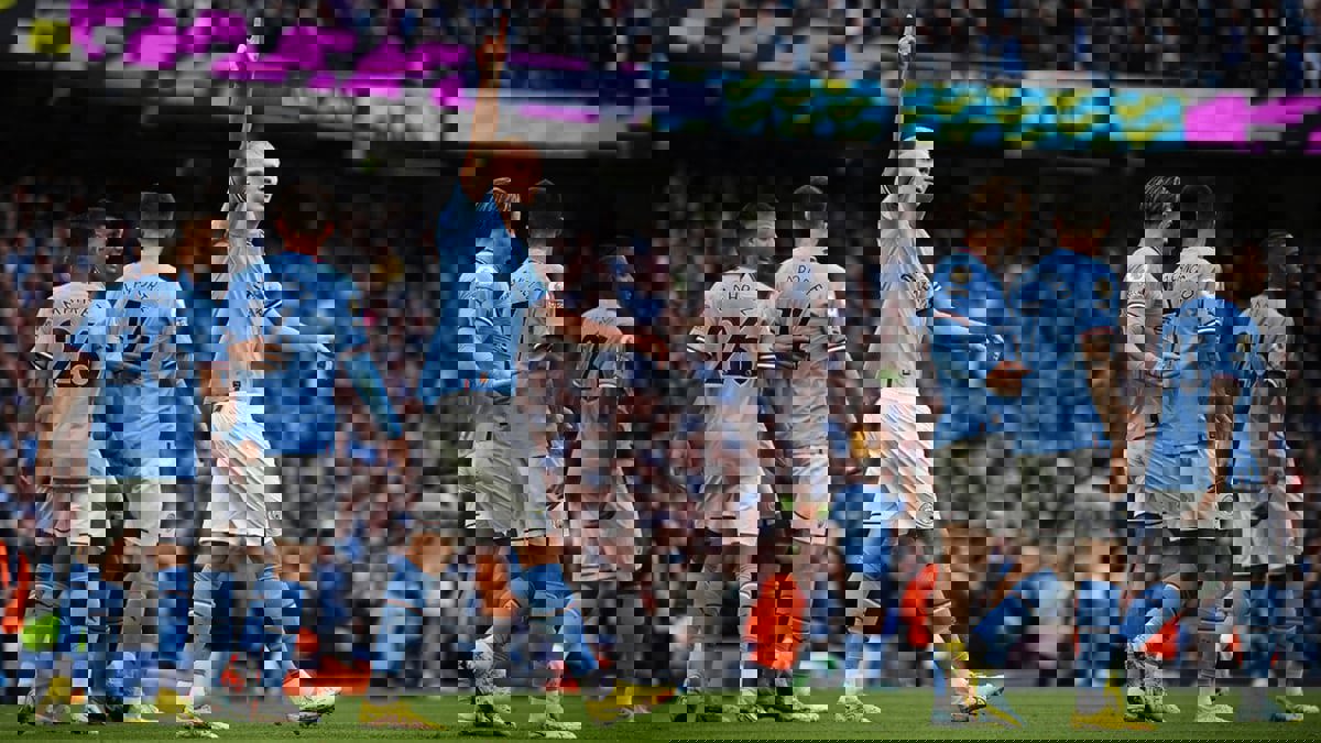 هالاند يتفوق على كل لاعبي مانشستر سيتي الموسم الماضي  