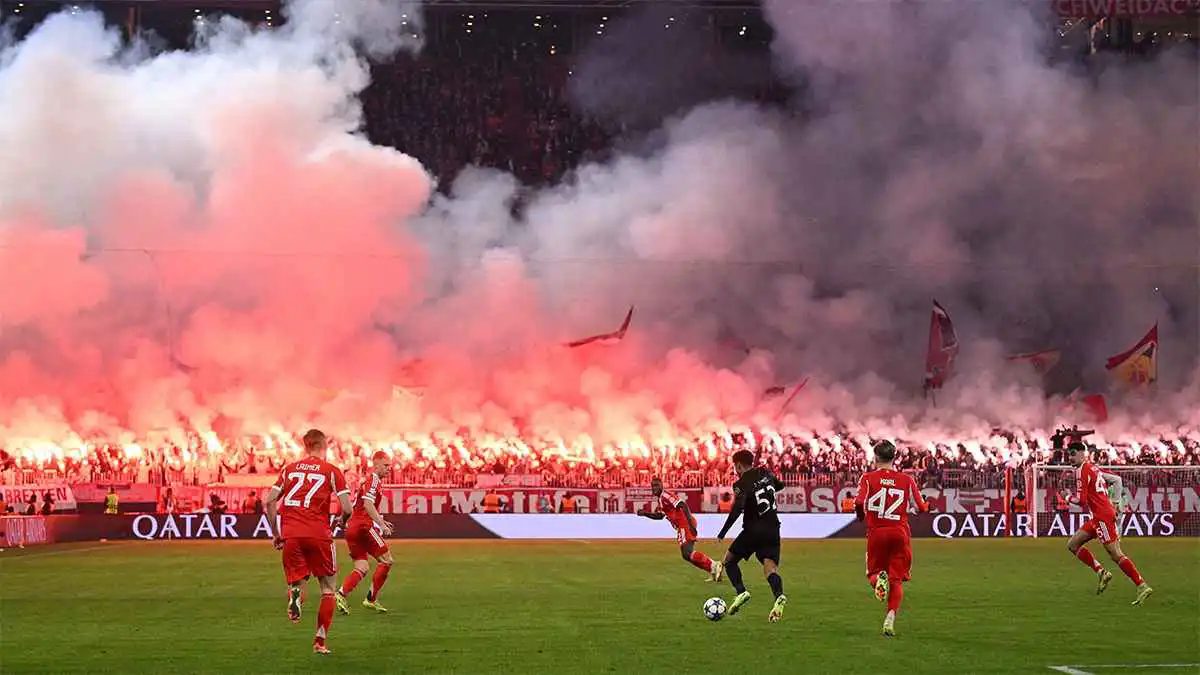 يويفا يغرّم بايرن ميونخ ويغلق ملعبه جزئيا بعد أحداث مباراة سبورتنغ لشبونة