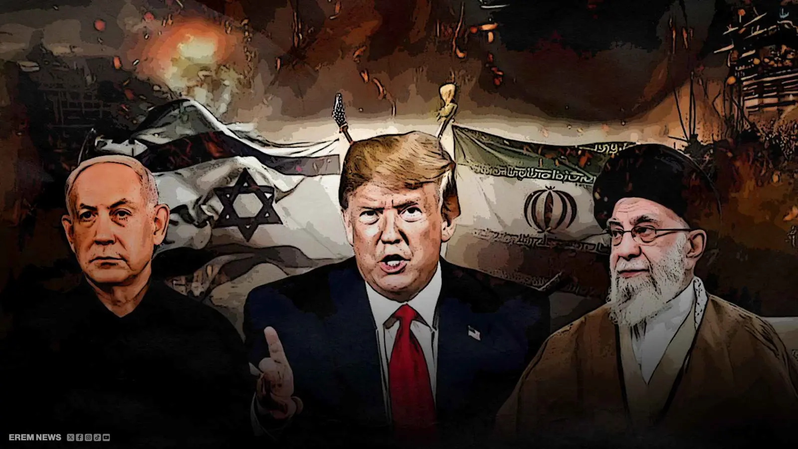 من هم "العقول الخمسة" الذين يقررون حرب ترامب ضد إيران؟