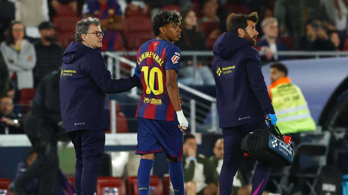 بعد الإصابة الصادمة.. 3 مرشحين لخلافة لامين يامال في تشكيل برشلونة 