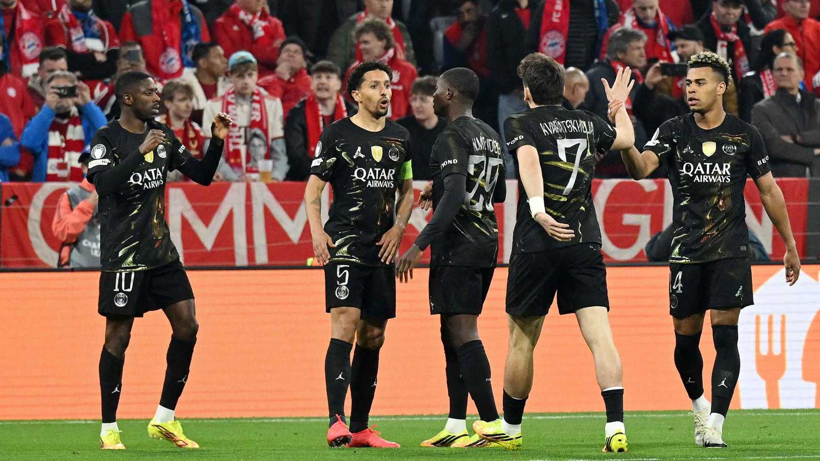 باريس سان جيرمان يتأهل لنهائي دوري أبطال أوروبا بتعادل درامي أمام بايرن ميونخ 