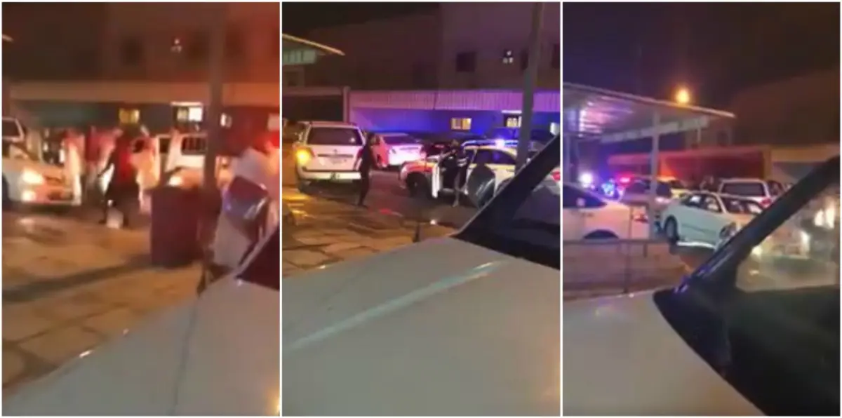 ما حقيقة الاعتداء على ضباط مرور بالكويت؟ (فيديو)