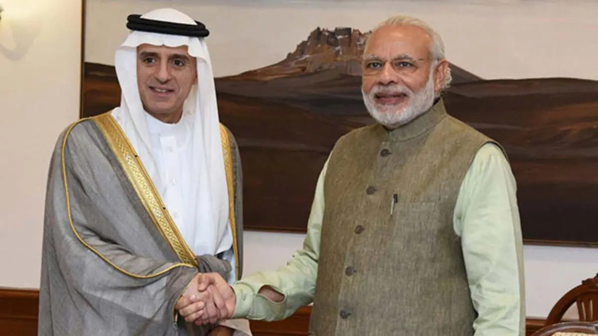 بعد أيام من زيارته باكستان.. الجبير يلتقي رئيس وزراء الهند