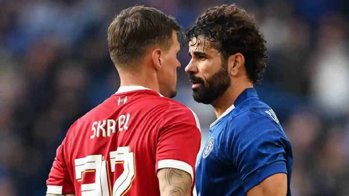 دييغو كوستا يتشاجر في مباراة ودية بين ليفربول وتشيلسي (فيديو)