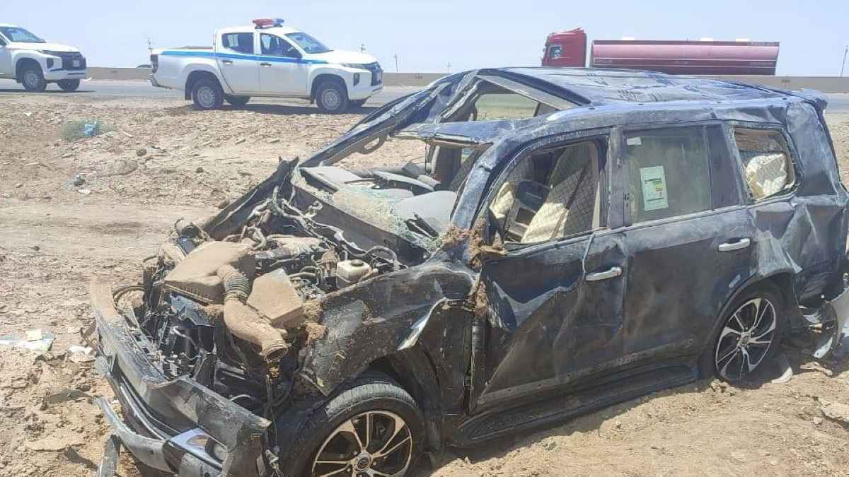 العراق.. حادث سير يكشف عن "كنز" مجهول المصدر (صور)