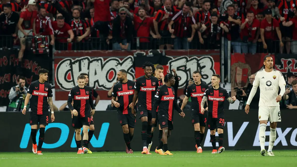 تعادل درامي لليفركوزن ضد روما يصعد به لمواجهة أتلانتا بنهائي الدوري الأوروبي