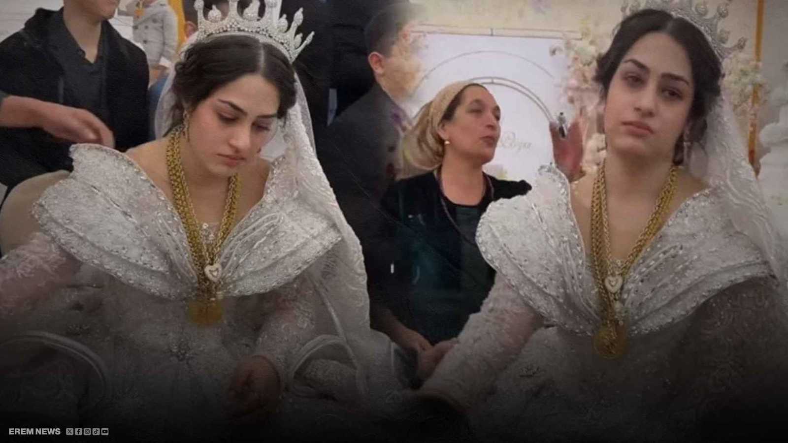 عروس حزينة تثير جدلاً واسعاً على مواقع التواصل.. فما قصتها؟ (فيديو)