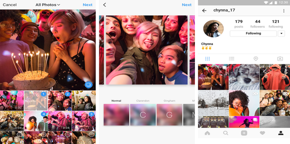 بالفيديو.. الآن يمكنك تحميل 10 صور وفيديوهات معًا على انستغرام