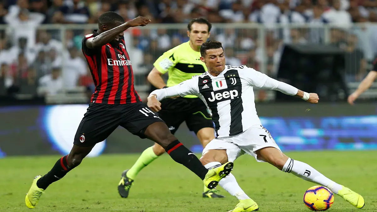 هدف مباراة يوفنتوس وميلان.. كريستيانو رونالدو يتقدم لليوفي (فيديو)