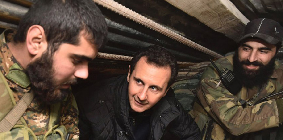 سخرية "بشار الأسد" من الرئيس السوري تجذب المتابعين